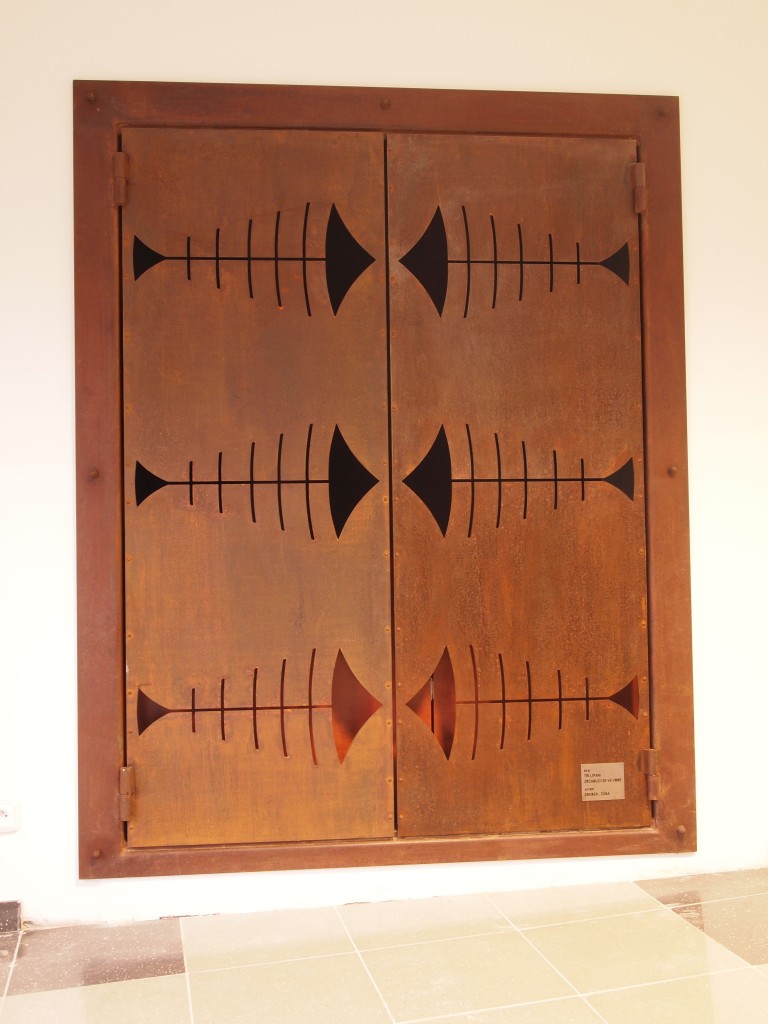 Železné dveře " Tři Lipani " , KC LaRitma